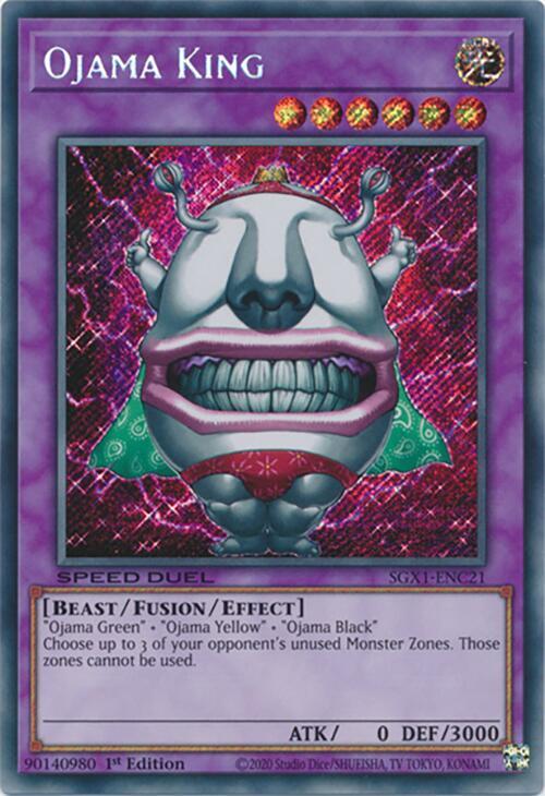 Ojama King (Secret Rare) card image