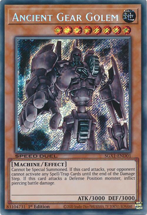 Ancient Gear Golem (Secret Rare) card image