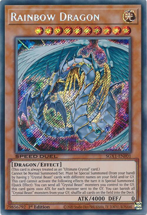 Rainbow Dragon (Secret Rare) card image