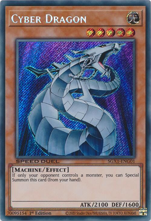 Cyber Dragon (Secret Rare) card image