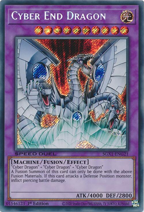 Cyber End Dragon (Secret Rare) card image