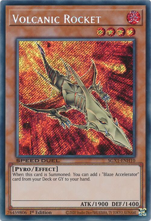 Volcanic Rocket (Secret Rare) card image