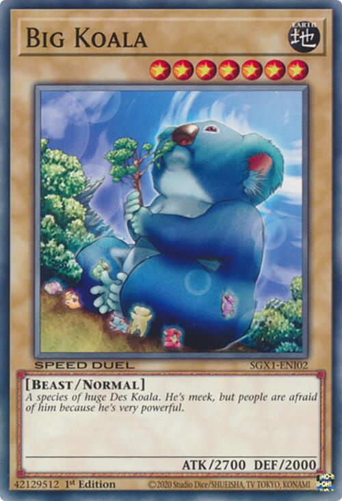 Big Koala card image