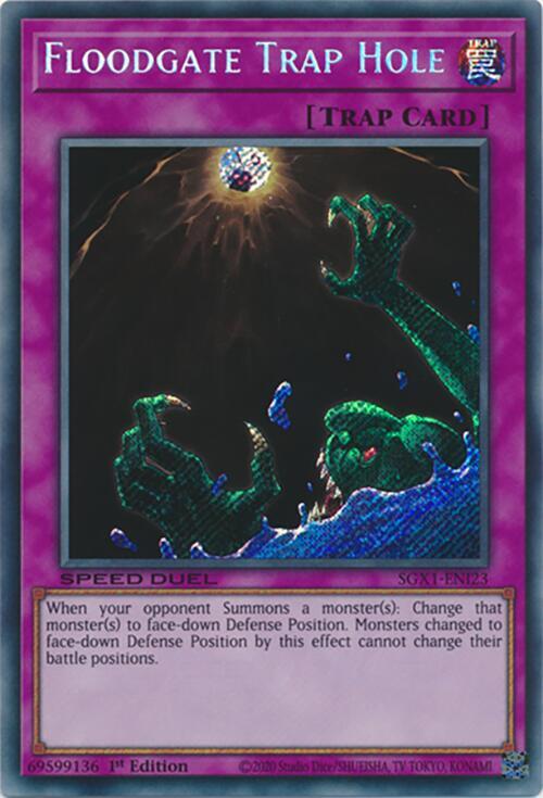 Floodgate Trap Hole (Secret Rare) card image