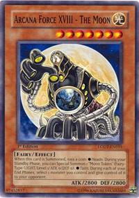 Arcana Force XVIII - The Moon card image