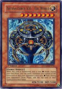 Arcana Force XXI - The World card image