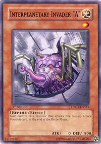 Interplanetary Invader 'A' card image