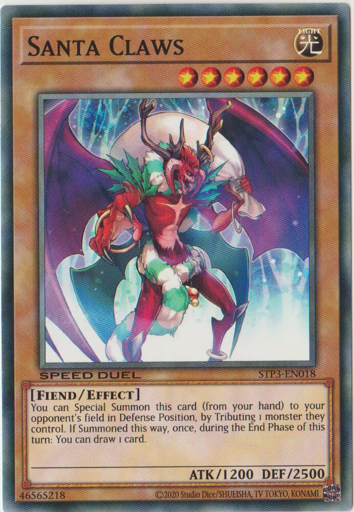 Santa Claws card image
