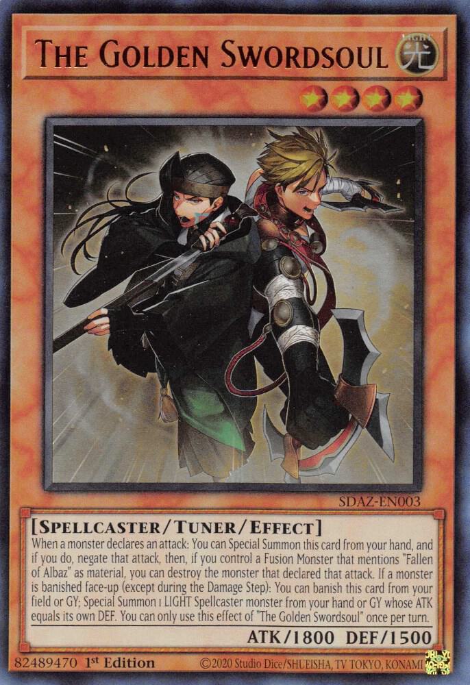 The Golden Swordsoul card image