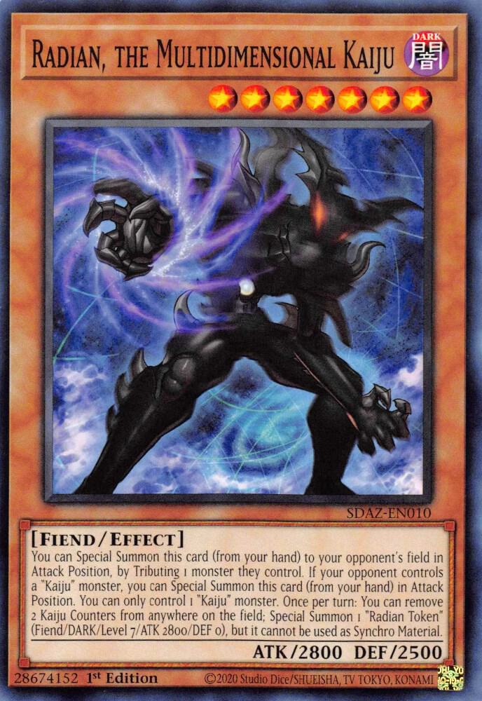 Radian, the Multidimensional Kaiju card image