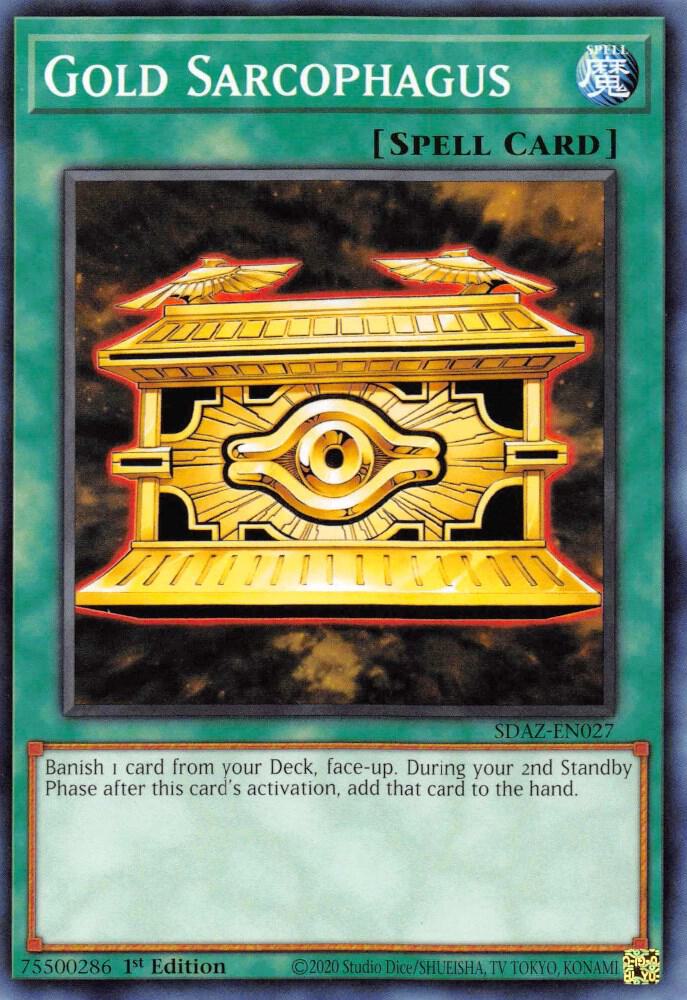 Gold Sarcophagus card image