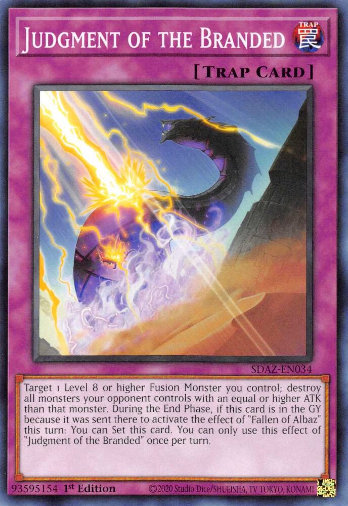 Judgment of the Branded card image