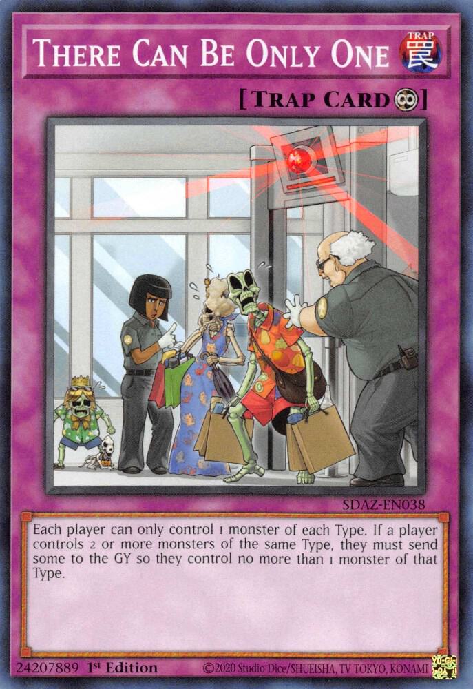 There Can Be Only One card image