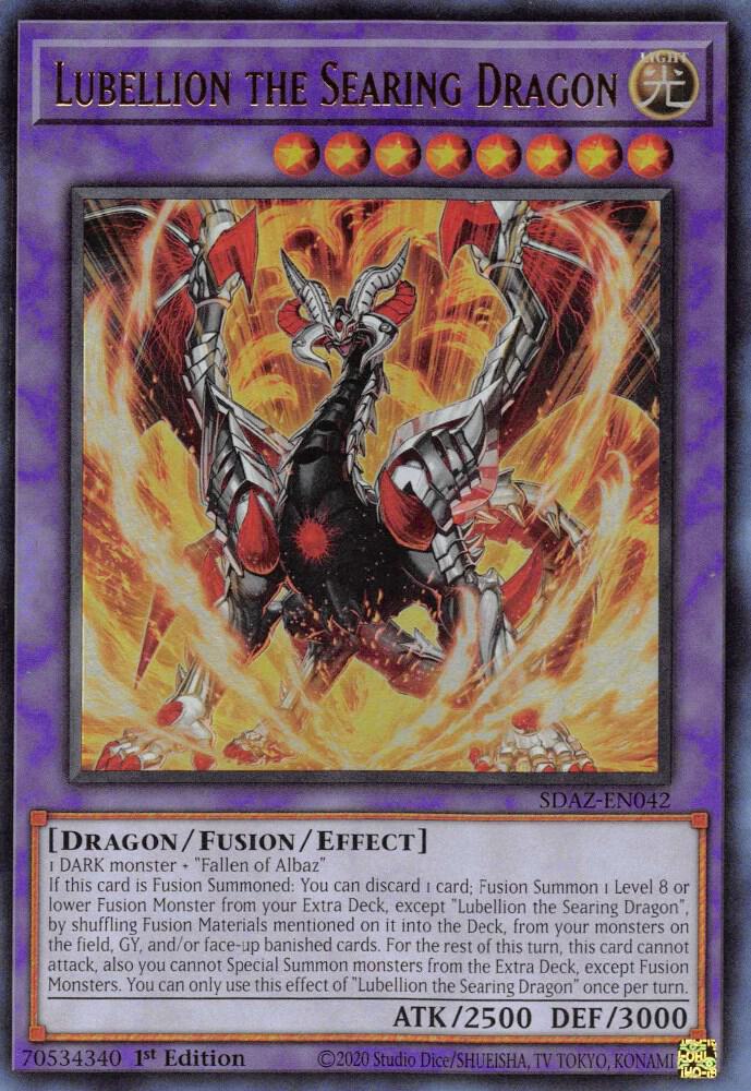 Lubellion the Searing Dragon card image