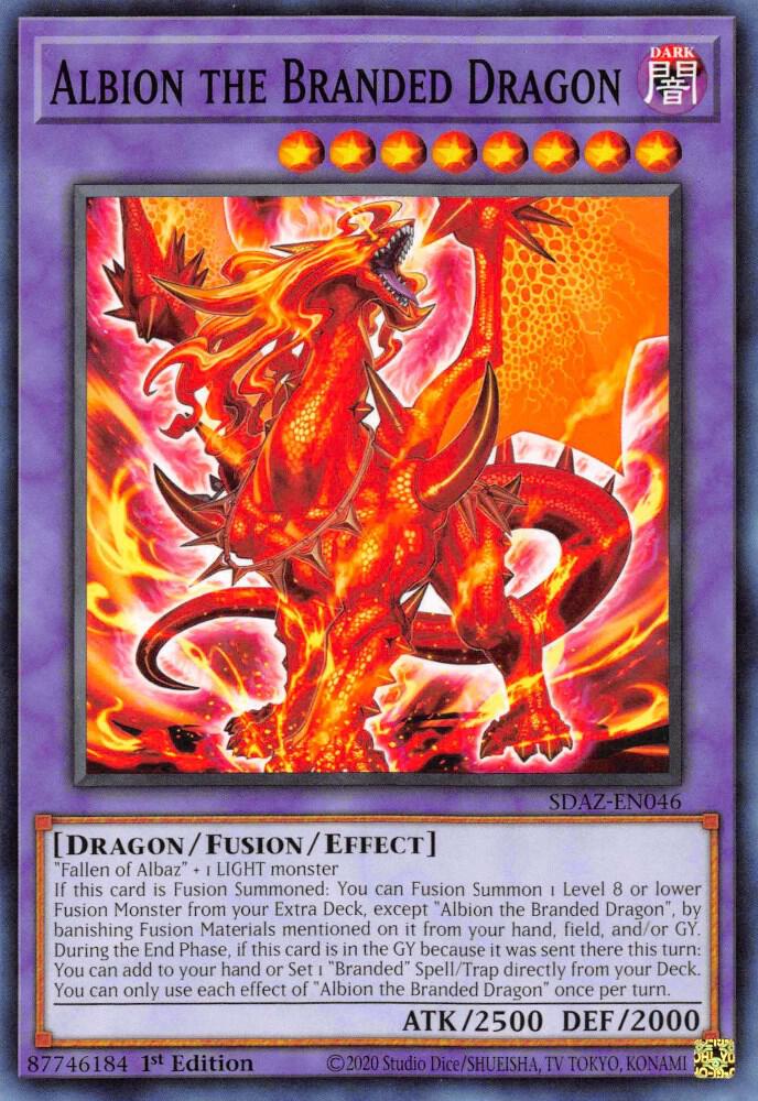 Albion the Branded Dragon card image