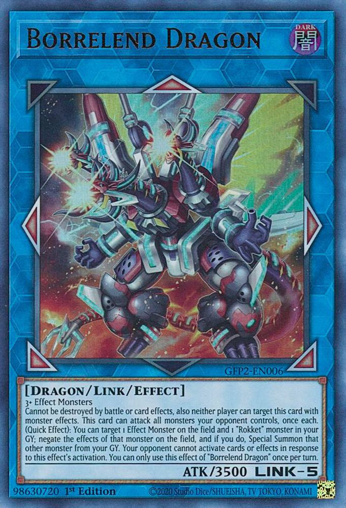 Borrelend Dragon (1st Edition) card image