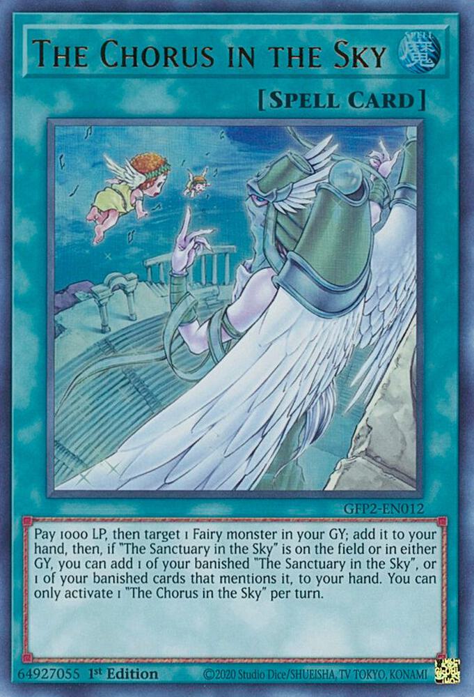 The Chorus in the Sky (1st Edition) card image