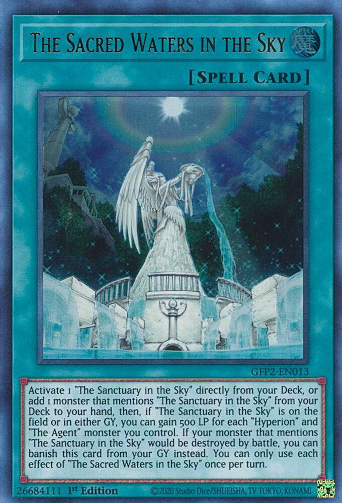 The Sacred Waters in the Sky (1st Edition) card image