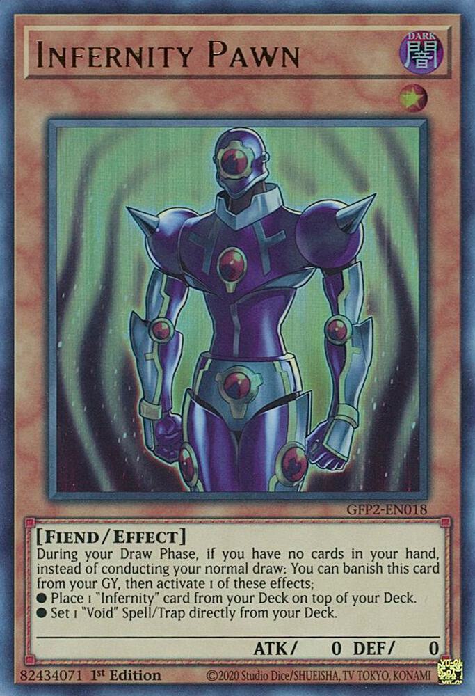 Infernity Pawn (1st Edition) card image