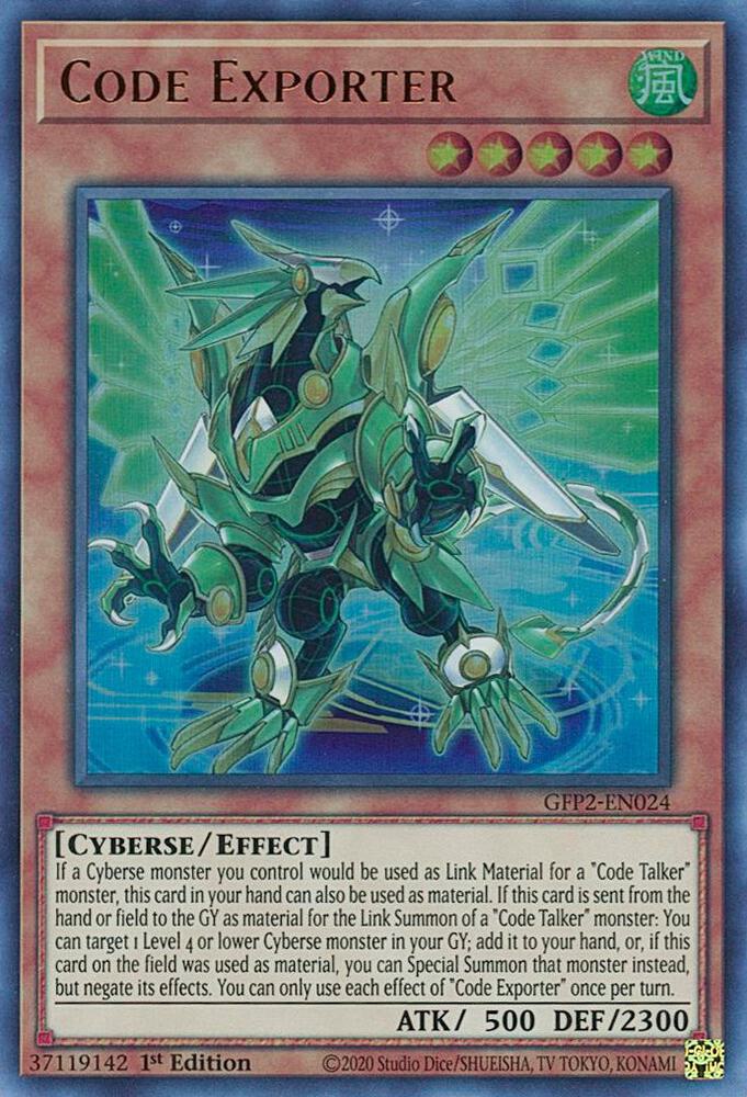 Code Exporter (1st Edition) card image