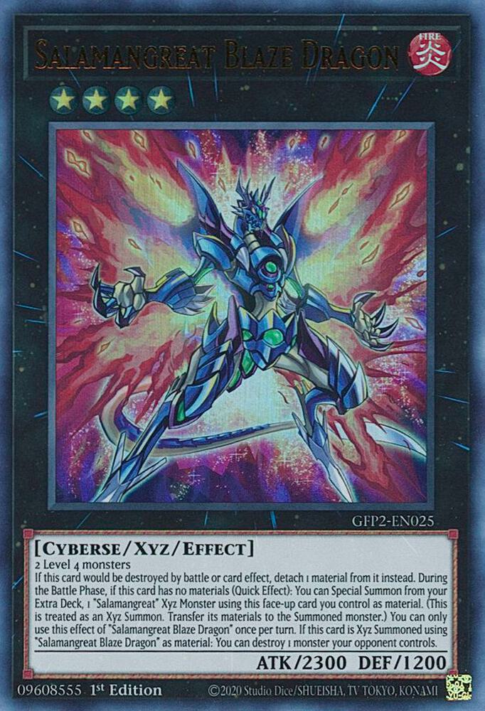 Salamangreat Blaze Dragon (1st Edition) card image