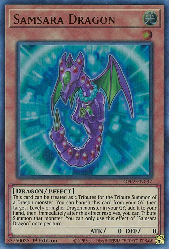 Samsara Dragon (1st Edition) card image
