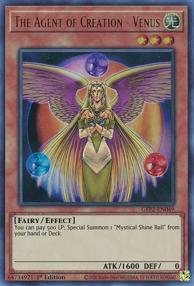 The Agent of Creation - Venus (1st Edition) card image