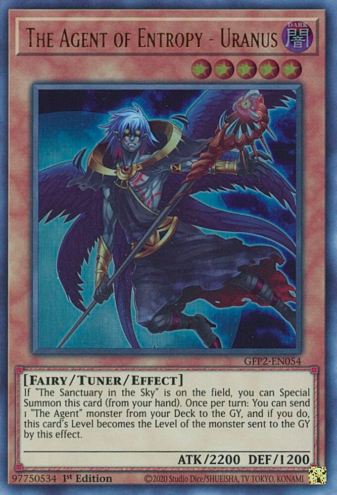 The Agent of Entropy - Uranus (1st Edition) card image