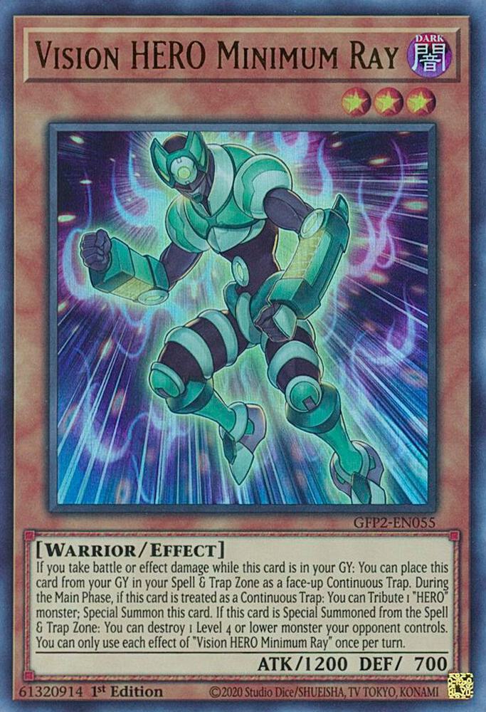 Vision HERO Minimum Ray (1st Edition) card image