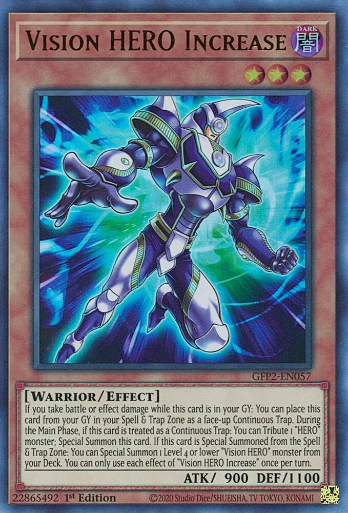 Vision HERO Increase (1st Edition) card image