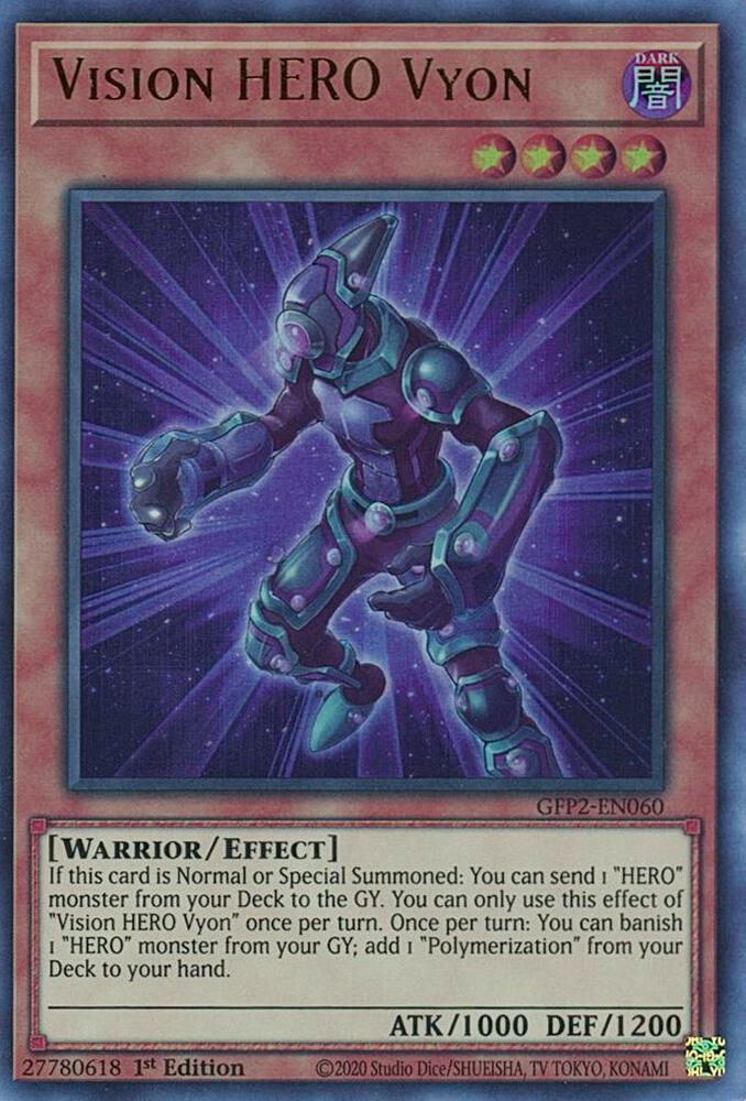 Vision HERO Vyon (1st Edition) card image