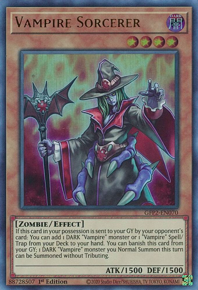 Vampire Sorcerer (1st Edition) card image