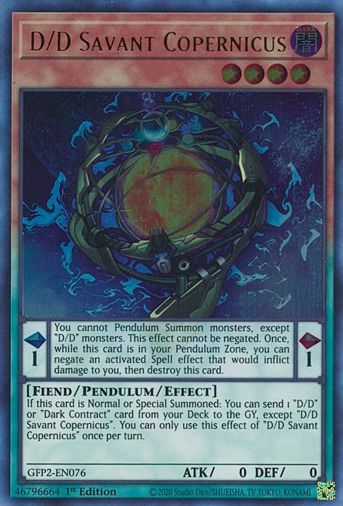 D/D Savant Copernicus (1st Edition) card image