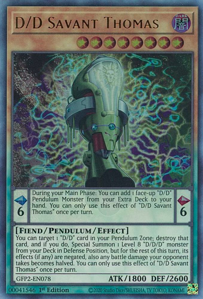 D/D Savant Thomas (1st Edition) card image