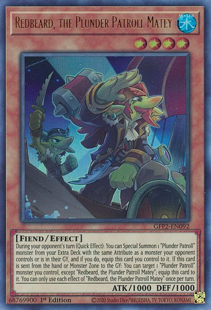 Redbeard, the Plunder Patroll Matey (1st Edition) card image