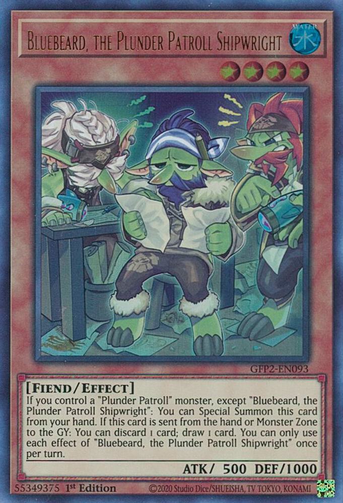 Bluebeard, the Plunder Patroll Shipwright (1st Edition) card image
