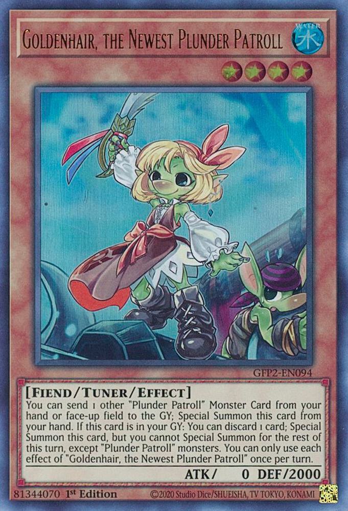 Goldenhair, the Newest Plunder Patroll (1st Edition) card image