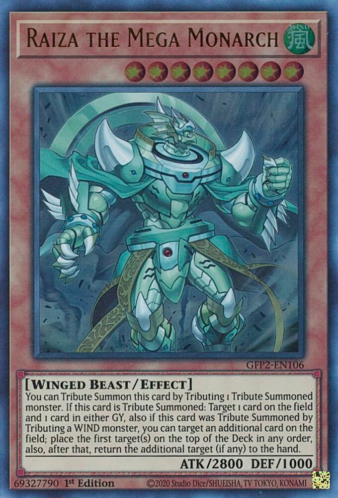 Raiza the Mega Monarch (1st Edition) card image