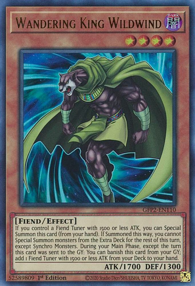 Wandering King Wildwind (1st Edition) card image