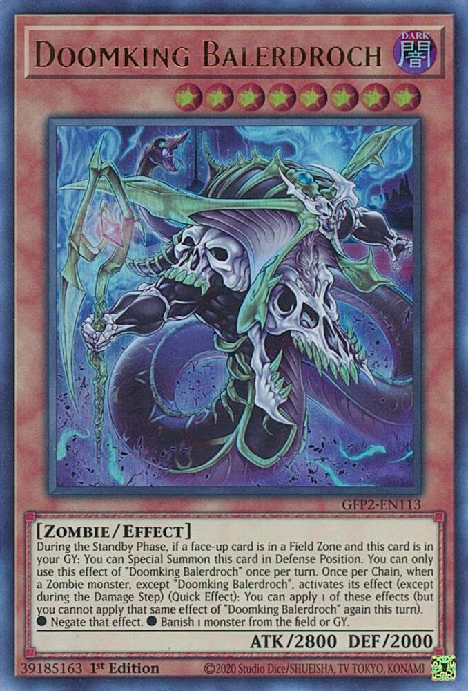 Doomking Balerdroch (1st Edition) card image