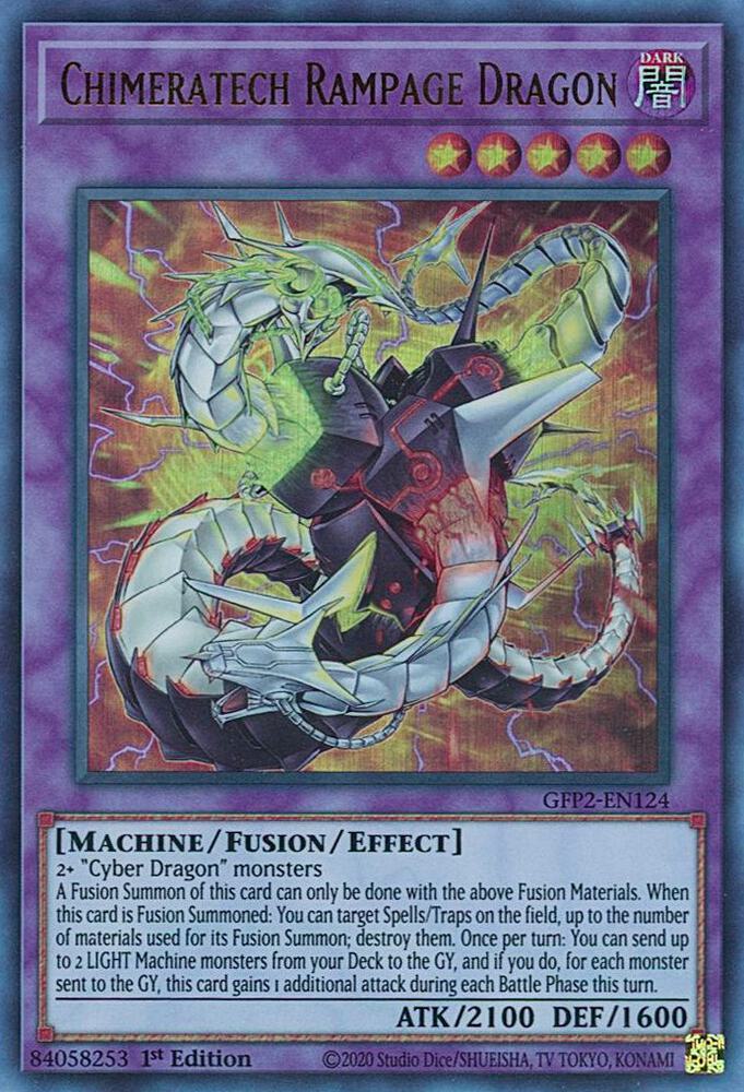 Chimeratech Rampage Dragon (1st Edition) card image