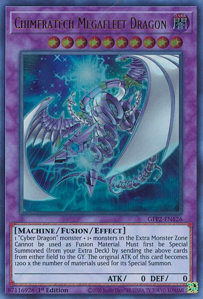 Chimeratech Megafleet Dragon (1st Edition) card image