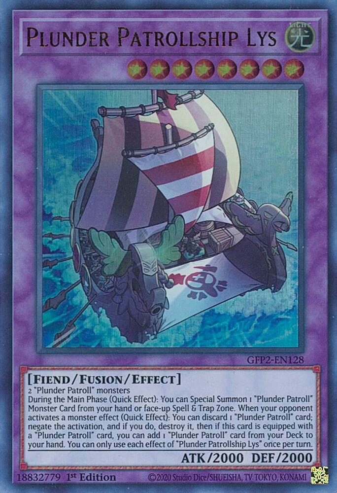 Plunder Patrollship Lys (1st Edition) card image