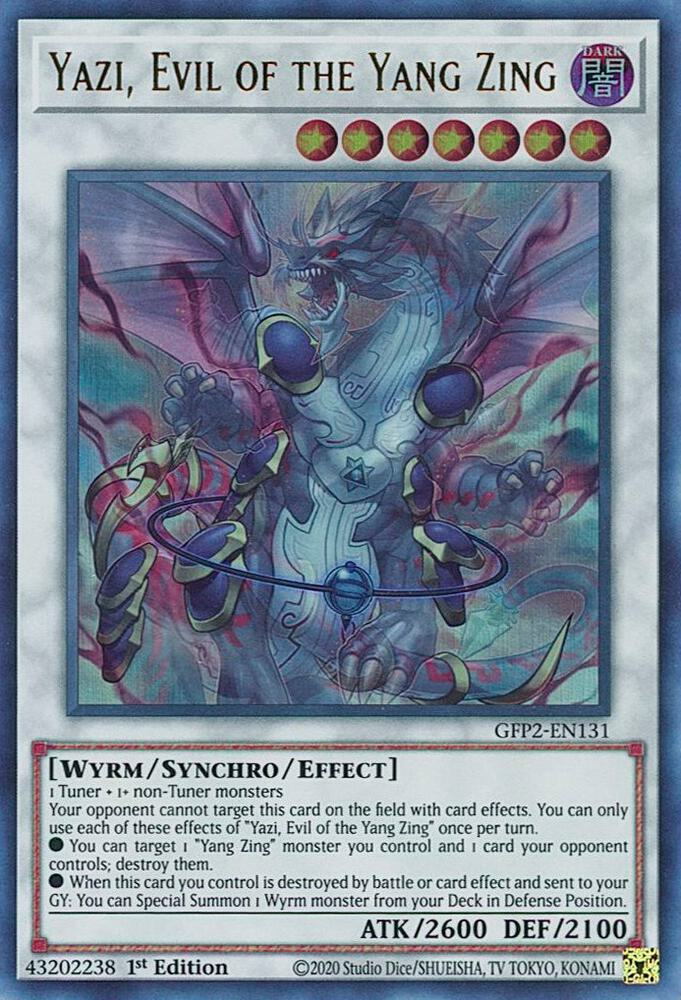 Yazi, Evil of the Yang Zing (1st Edition) card image