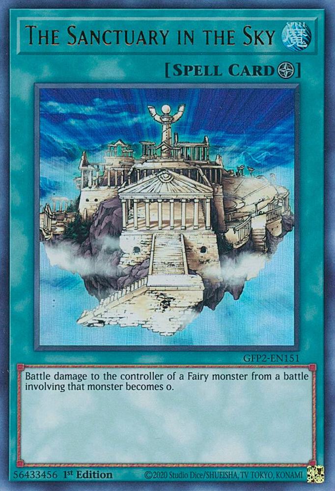 The Sanctuary in the Sky (1st Edition) card image