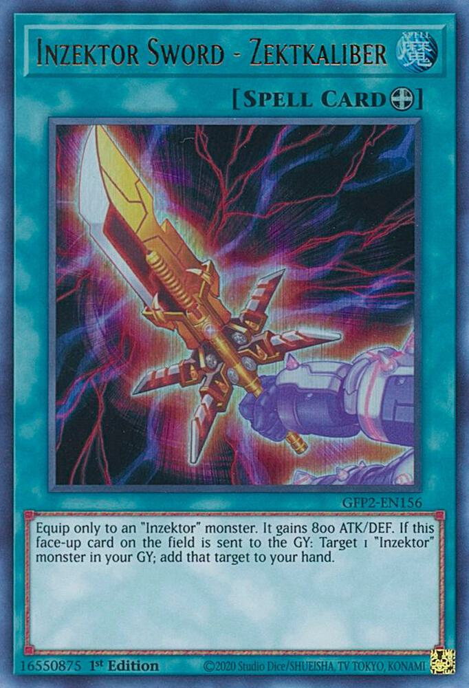 Inzektor Sword - Zektkaliber (1st Edition) card image