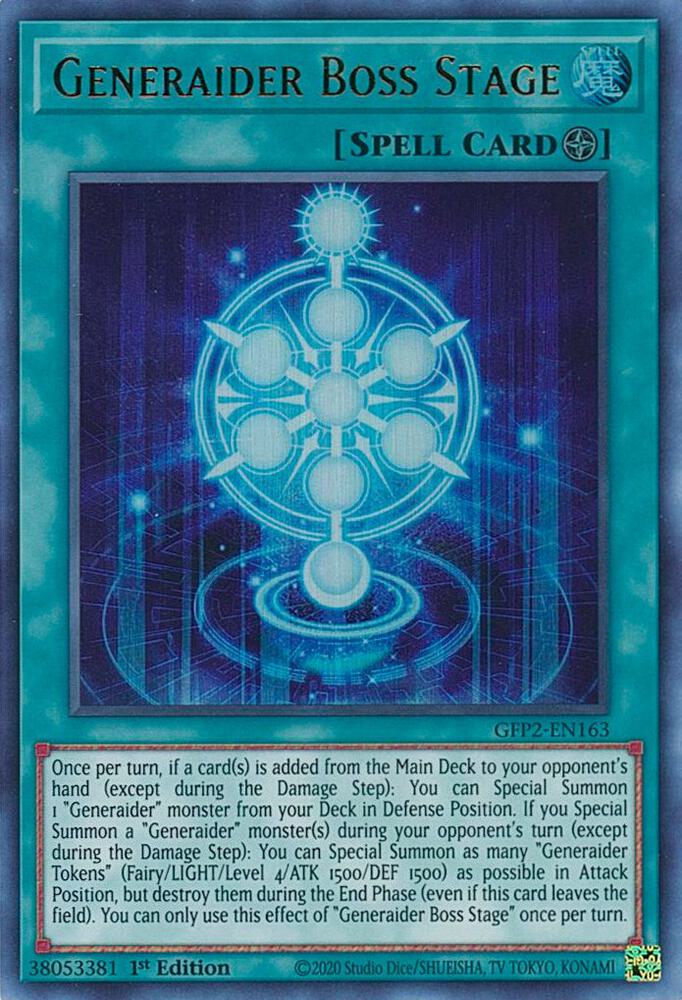 Generaider Boss Stage (1st Edition) card image