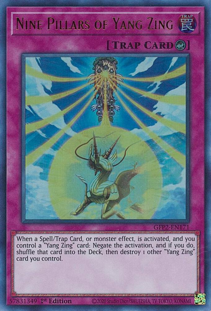 Nine Pillars of Yang Zing (1st Edition) card image