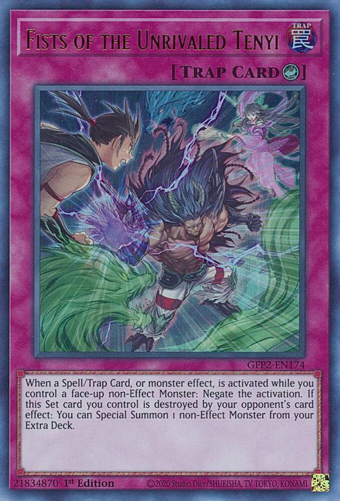 Fists of the Unrivaled Tenyi (1st Edition) card image