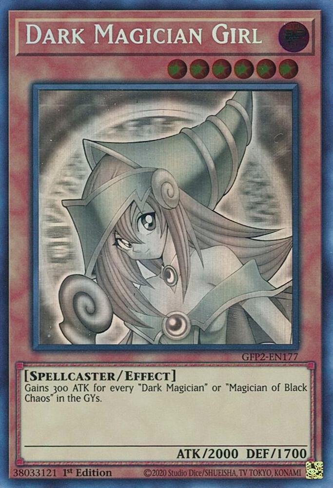 Dark Magician Girl (Ghost Rare) (1st Edition) card image